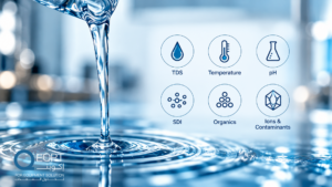 RO membrane selection starts with feedwater characterization: TDS, temperature, SDI